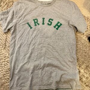 Denim & Flower “Ricky Singh IRISH” Gray Tee